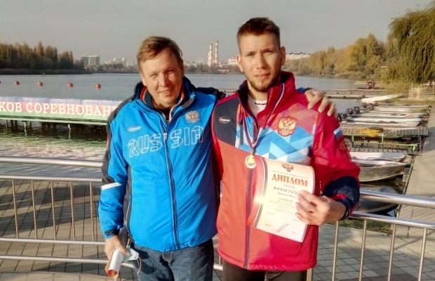 Ростовчанин Иван Лиховидов стал трёхкратным победителем Кубка России по гребле